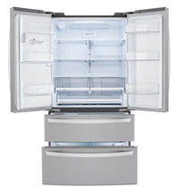 LG 22 Cu. Ft. Smart Counter-Depth 4-Door Refrigerator with Craft Ice Maker - LRMXC2206S | Réfrigérateur intelligent LG de 22 pi³ à 4 portes de profondeur comptoir et machine à glaçons - LRMXC2206S | LRMXC22S