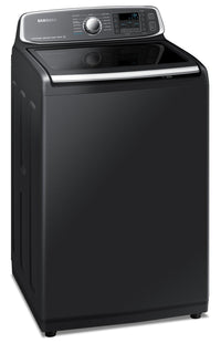 Samsung 6.0 Cu. Ft. Top-Load Washer - WA52T7650AV/A4 - Washer in Black Stainless Steel