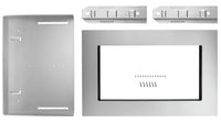 Whirlpool 27" Countertop Microwave Trim Kit - MKC2157AS - Trim Kit in Stainless Steel