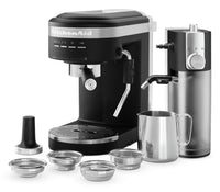 KitchenAid Espresso Machine with Automatic Milk Frother - KES6404BM | Machine à espresso KitchenAid avec mousseur à lait automatique - KES6404BM | KES6404B