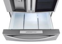 LG 30 Cu. Ft. French-Door Refrigerator with InstaView™ Door-in-Door® - LRMVS3006S - Refrigerator in PrintProof™ Stainless Steel