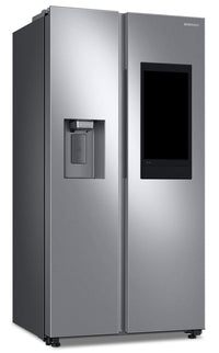Samsung 21.5 Cu. Ft. Family Hub™ Side-by-Side Refrigerator - RS22T5561SR/A - Refrigerator in Fingerprint-Resistant Stainless Steel 