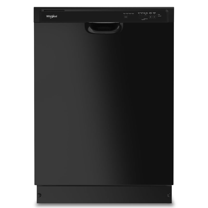 Whirlpool Front-Control Dishwasher with Boost Cycle - WDF340PAMB | Lave-vaisselle Whirlpool avec commandes à l'avant et cycle d’augmentation - WDF340PAMB | WDF340MB