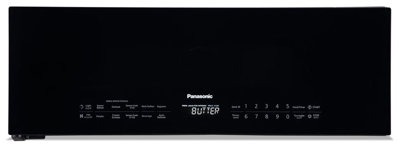 Panasonic 1.2 Cu. Ft. Low-Profile Over-the-Range Microwave - NNSG65NB | Four à micro-ondes à hotte intégrée à profil bas Panasonic de 1,2 pi³ - NNSG65NB/AC | NNSG65NB