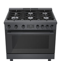 Bosch 800 Series 3.5 Cu. Ft. Dual Fuel Freestanding Range - HDS8645C | Cuisinière hybride amovible Bosch de série 800 - HDS8645C | HDS8645C