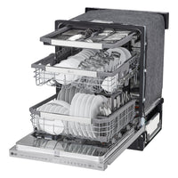 LG Top Control Smart Dishwasher with Quadwash® Pro and TrueSteam® - LDPS6762S | Lave-vaisselle intelligent LG à commandes sur le dessus avec QuadWashMC Pro et TrueSteamMD - LDPS6762S | LDPS676S