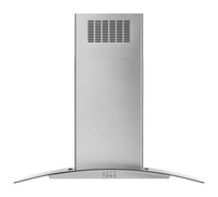 Whirlpool 36" Curved Glass Island-Mount Range Hood - WVI51UC6LS | Hotte de cuisinière pour îlot Whirlpool de 36 po en verre courbé - WVI51UC6LS | WVI516LS