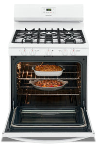 Frigidaire 5.0 Cu. Ft. Freestanding Gas Range - FCRG3052AW - Gas Range in White
