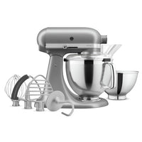 KitchenAid Artisan Series Tilt-Head Stand Mixer with Premium Accessory Pack - KSM195PSCU | Batteur sur socle à tête inclinable KitchenAid de la série Artisan avec trousse d'accessoires de qualité supérieure - KSM195PSCU | KSM9PSCU