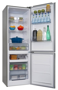Danby 10.3 Cu. Ft. Bottom-Freezer Refrigerator - DBMF100B1SLDB | Réfrigérateur Danby de 10,3 pi³ à congélateur inférieur - DBMF100B1SLDB | DBMF10DB