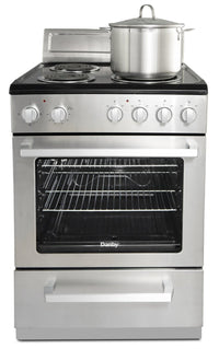 Danby 2.5 Cu. Ft. Freestanding Electric Range - DERM240BSSC | Cuisinière électrique amovible Danby de 2,5 pi³ – DERM240BSSC | DERM240S