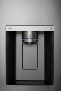 LG 27 Cu. Ft. Side-by-Side Refrigerator with InstaView™ - LRSOS2706S | Réfrigérateur LG de 27 pi³ à compartiments juxtaposés avec InstaViewMC - LRSOS2706S | LRSOS27S