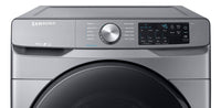 Samsung 5.2 Cu. Ft. Front-Load Washer with Steam - WF45R6100AP/US - Washer in Platinum