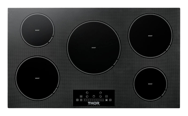 Thor Kitchen 36" Induction Cooktop - TIH36 | Surface de cuisson à induction Thor Kitchen de 36 po - TIH36 | TIH3600B