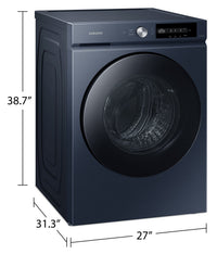 Samsung Bespoke 5.3 Cu. Ft. Smart Front-Load Washer - WF46BB6700ADUS | Laveuse intelligente Bespoke de Samsung à chargement frontal de 5,3 pi3 - WF46BB6700ADUS | WF46BB6N