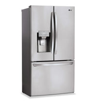 LG 28 Cu. Ft. French-Door Refrigerator with ThinQ® Technology - LRFS28XBS  | Réfrigérateur LG 28 pi³ à portes françaises avec la technologie ThinQMD - LRFS28XBS  | LRFS28XS