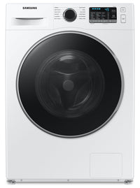 Samsung 2.9 Cu. Ft. Front-Load Washer and 4 Cu. Ft. Electric Dryer - White | Laveuse à chargement frontal de 2,9 pi³ et sécheuse électrique de 4 pi³ de Samsung – blanches | SAFL680W