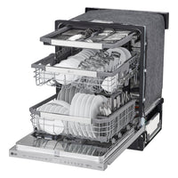LG Top Control Dishwasher with QuadWash Pro™ and Dynamic Dry™ - LDPM6762S | Lave-vaisselle LG à commandes sur le dessus avec technologie QuadWashMC Pro et système Dynamic DryMC – LDPM6762S | LDPM676S