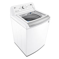 LG 5.8 Cu. Ft. Top-Load Washer with Turbo Drum™ - WT7150CW  | Laveuse LG à chargement par le haut de 5,8 pi3 avec tambour TurboDrumMC – WT7150CW  | WT7150CW