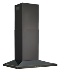 Broan 30" Designer Chimney Range Hood - BWS1304BLS - Range Hood in Black Stainless Steel