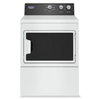 Maytag 7.4 Cu. Ft. Electric Commercial-Grade Residential Dryer - YMEDP586GW | Sécheuse électrique résidentielle Maytag de 7,4 pi3 de qualité commerciale - YMEDP586GW | YMEDP58W