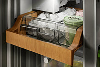 KitchenAid 19.4 Cu. Ft. Counter-Depth 4-Door Refrigerator - KRQC506MPS | Réfrigérateur KitchenAid de 19,4 pi³ à 4 portes de profondeur comptoir - KRQC506MPS | KRQC50PS