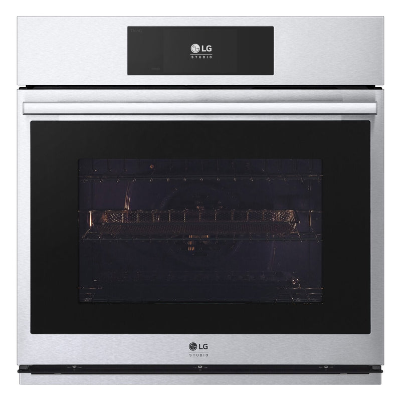 LG STUDIO 4.7 Cu. Ft. InstaView® Single Wall Oven - WSES4728F | Four mural simple LG STUDIO de 4,7 pi3 avec hublot InstaViewMD - WSES4728F | WSES472F