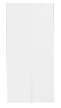 Café 8' Duct Cover Extension in Matte White - CX8DC9SPWM | Extension de couvre-conduit Café blanc mat de 8 pi - CX8DC9SPWM | CX8DC9WM