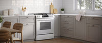 Frigidaire 5.1 Cu. Ft. Front-Control Gas Range with Quick Boil - FCFG3062AW | Cuisinière à gaz Frigidaire de 5,1 pi3 avec commandes à l’avant et ébullition rapide - FCFG3062AW | FCFG306W