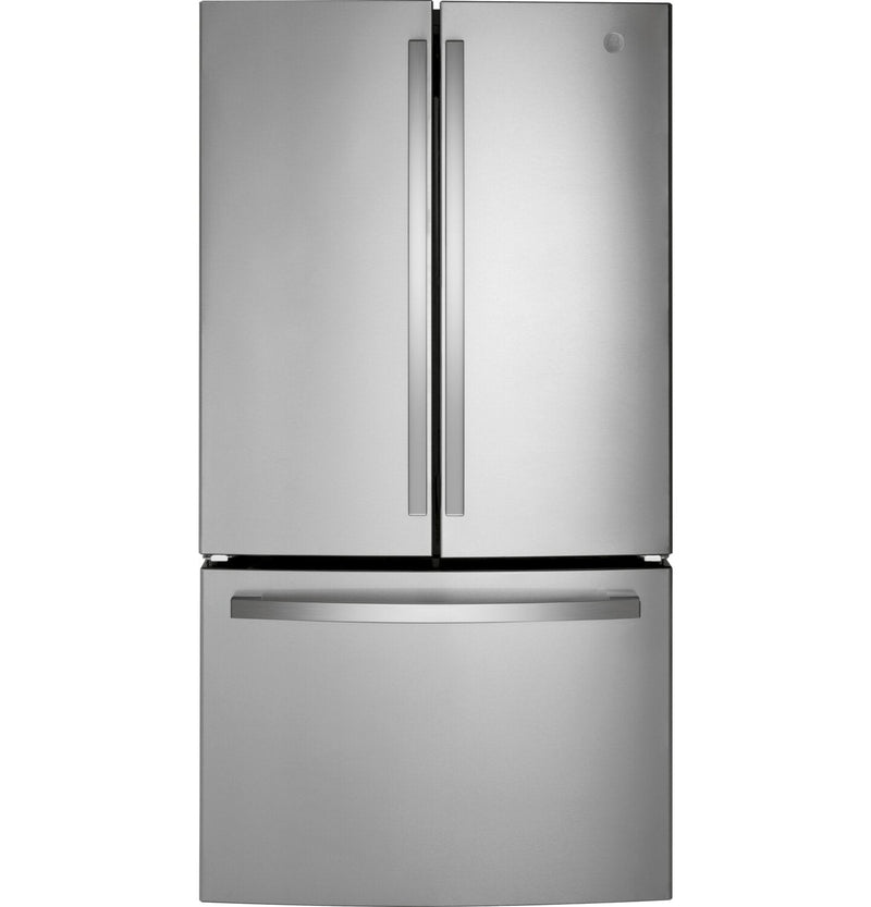 GE 27 Cu. Ft. French-Door Refrigerator with Internal Water Dispenser - GNE27JYMFS | Réfrigérateur GE de 27 pi³ à portes françaises avec distributeur d'eau interne – GNE27JYMFS | GNE27JYS