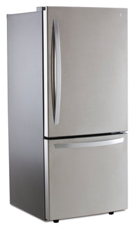 LG 22 Cu. Ft. Bottom-Freezer Refrigerator - LRDNS2200S | Réfrigérateur LG de 22 pi³ à congélateur inférieur - LRDNS2200S | LRDNS22S