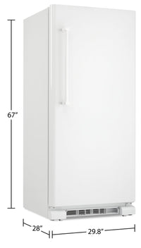 Danby Designer 16.7 Cu. Ft. Upright Freezer - DUF167A4WDD | Congélateur vertical Danby Designer de 16,7 pi3 - DUF167A4WDD | DUF167A4