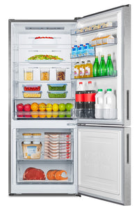 Hisense 14.7 Cu. Ft. Counter-Depth Bottom-Mount Refrigerator - RB15A2CSE | Réfrigérateur Hisense de 14,7 pi³ de profondeur comptoir à congélateur inférieur - RB15A2CSE | RB15A2CS