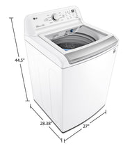 LG 5.8 Cu. Ft. Top-Load Washer with Turbo Drum™ - WT7150CW  | Laveuse LG à chargement par le haut de 5,8 pi3 avec tambour TurboDrumMC – WT7150CW  | WT7150CW