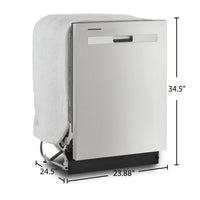 Whirlpool Top-Control Dishwasher with Boost Cycle - WDP540HAMZ | Lave-vaisselle Whirlpool avec commandes sur le dessus et cycle d’augmentation - WDP540HAMZ | WDP540MZ