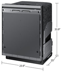Samsung Bespoke 42 dBA Stormwash+™ Built-In Dishwasher (Panel-Ready) | Lave-vaisselle encastré Bespoke de Samsung 42 dBA avec StormWash+MC (à panneau personnalisable) | DW80B70P