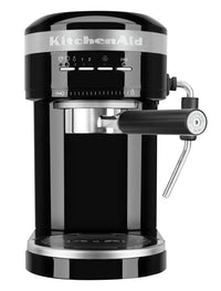 KitchenAid Metal Semi-Automatic Espresso Machine - KES6503OB | Machine à espresso semi-automatique KitchenAid en métal - KES6503OB | KES6503B