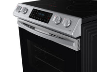 Samsung 6.3 Cu. Ft. Slide-In Electric Induction Range with Air Fry - NE63B8411SS/AC | Cuisinière électrique encastrée Samsung de 6,3 pi3 induction, friture à air Air Fry - NE63B8411SS/AC | NE63B8SS