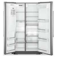 Maytag 21 Cu. Ft. Counter-Depth Side-by-Side Refrigerator - MSC21C6MFZ  | Réfrigérateur Maytag de 21 pi³ de profondeur comptoir à compartiments juxtaposés - MSC21C6MFZ  | MSC216FZ