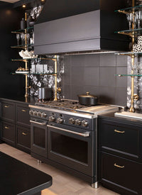 Café 48" Commercial-Style Dual Fuel Range with Griddle - C2Y486P3TD1 | Cuisinière hybride Café de 48 po de style commercial avec plaque chauffante - C2Y486P3TD1 | C2Y486TD