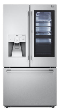 LG STUDIO 24 Cu. Ft. InstaView™ Counter-Depth Refrigerator - SRFVC2416S | Réfrigérateur LG STUDIO de 24 pi³ de profondeur comptoir avec hublot InstaViewMD - SRFVC2416S | SRFVC24S
