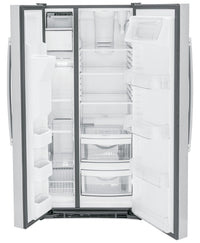 GE 23 Cu. Ft. Side-by-Side Refrigerator - GSS23GYPFS | Réfrigérateur GE de 23 pi3 à compartiments juxtaposés - GSS23GYPFS | GSS23GGS