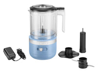 KitchenAid 5-Cup Cordless Food Chopper - KFCB519VB - Food Processor in Blue Velvet