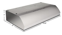 Broan 30" 4-Way Convertible Under-Cabinet Range Hood - BXT130SSC | Hotte de cuisinière sous l'armoire Broan de 30 po convertible de 4 façons - BXT130SSC | BXT130SS