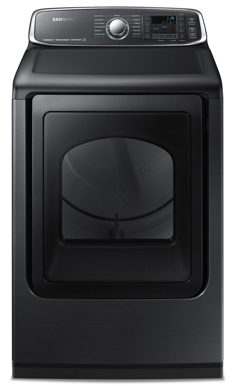 Samsung 7.4 Cu. Ft. Front-Load Electric Dryer - DVE52T7650V/AC | Sécheuse électrique Samsung à chargement frontal de 7,4 pi³ - DVE52T7650V/AC | DVE52T76