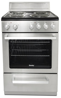 Danby 2.5 Cu. Ft. Freestanding Electric Range - DERM240BSSC | Cuisinière électrique amovible Danby de 2,5 pi³ – DERM240BSSC | DERM240S