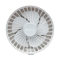 iHome 2-in-1 Compact Fan + Sleep Therapy Sound Machine - White | Ventilateur compact + machine sonore pour le sommeil de iHome | IF100WSM