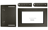 Whirlpool 27" Countertop Microwave Trim Kit - MKC2157AV - Trim Kit in Black Stainless Steel