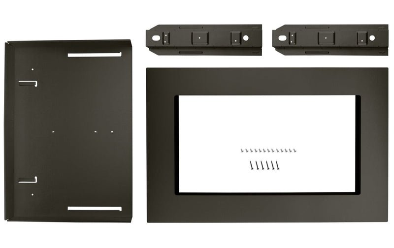 Whirlpool 27" Countertop Microwave Trim Kit - MKC2157AV - Trim Kit in Black Stainless Steel