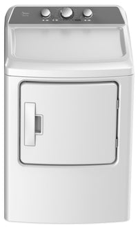 Midea 4.3 Cu. Ft. Top-Load Washer and 6.7 Cu. Ft. Electric Dryer - White  | Laveuse à chargement par le haut de 4,3 pi³ et sécheuse électrique de 6,7 pi³ de Midea - blanches  | MITL43AW